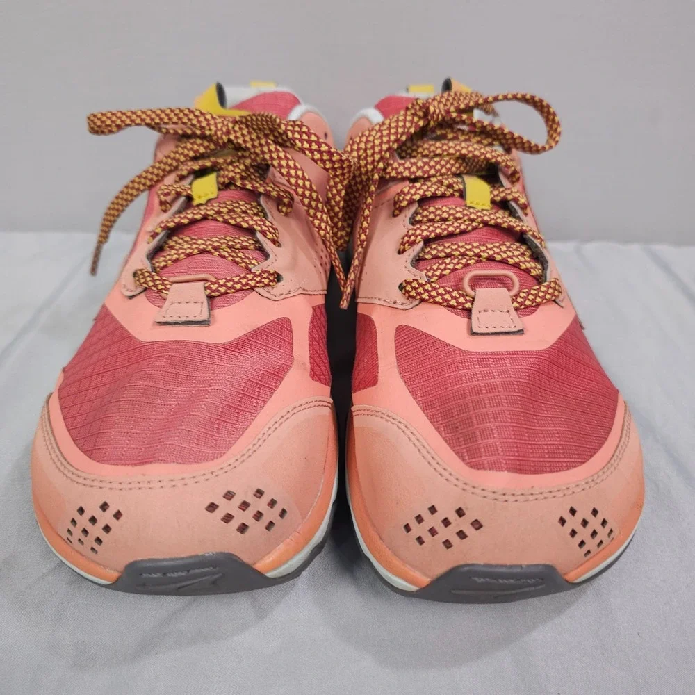 Altra Loan Peak 5 Shoes Women Size 8.5 Pink Rose Coral Low Trail Hiking Sneaker
